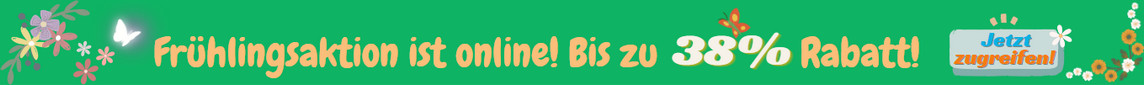 noteburner frühlingsverkauf