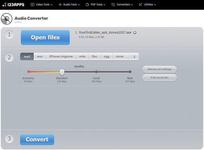 Online Audio Converter