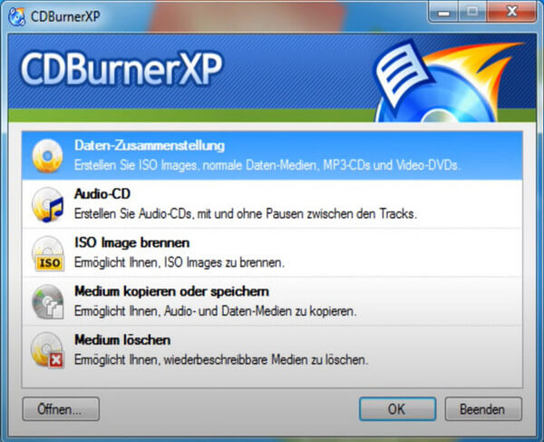 CDBurnerXP