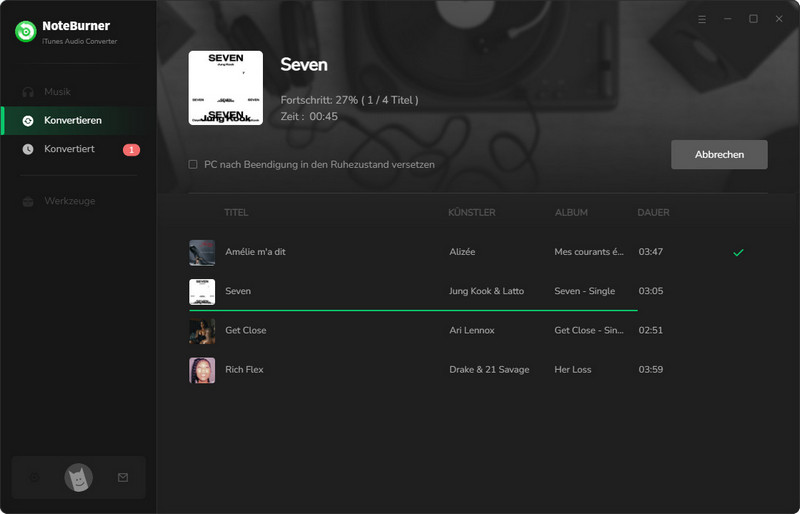 Download starten