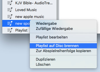 Musik mit iTunes auf CD brennen