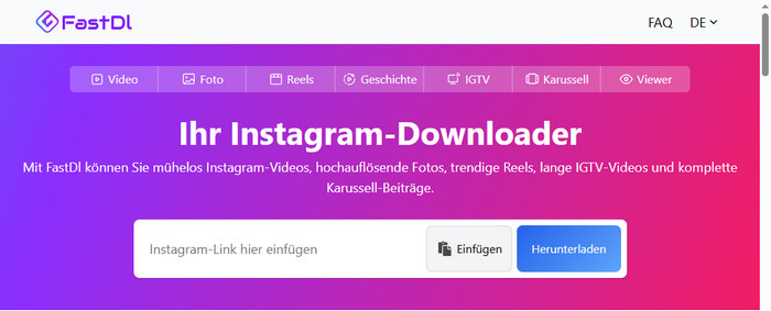 FastDl Instagram-Downloader