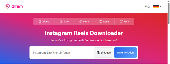 iGram Instagram Reels Downloader