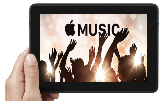 Apple Music auf kindle fire