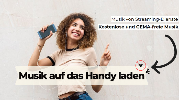 Musik auf das Handy laden