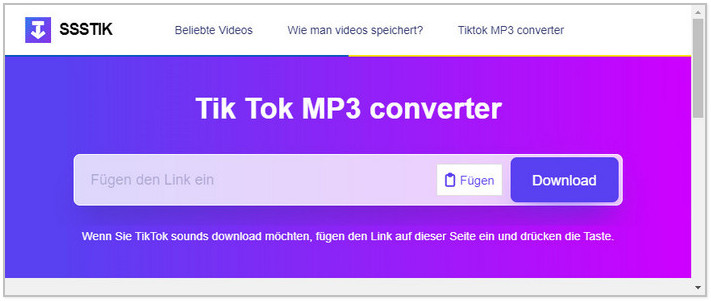 TikTok MP3 Converter