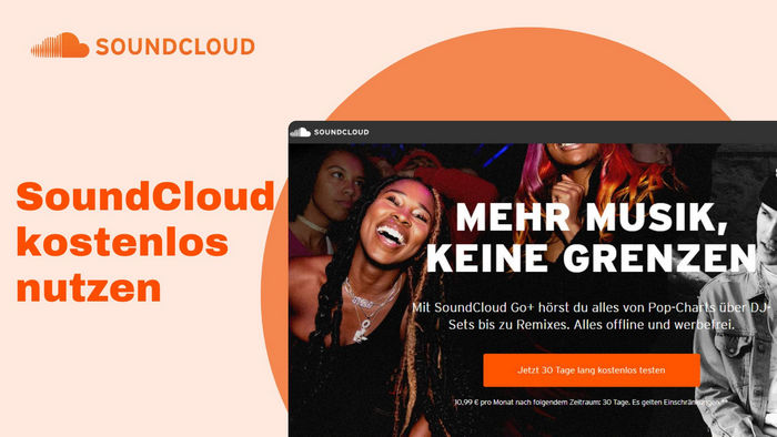 SoundCloud kostenlos nutzen