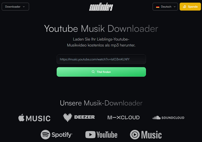 Soundloaders YouTube Music Downloader