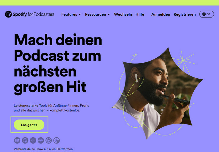 Spotify for Podcasters