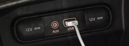 Spotify mit einem Kabel im Auto abspielen