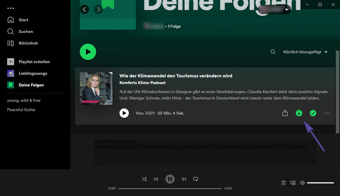 Spotify Podcasts herunterladen