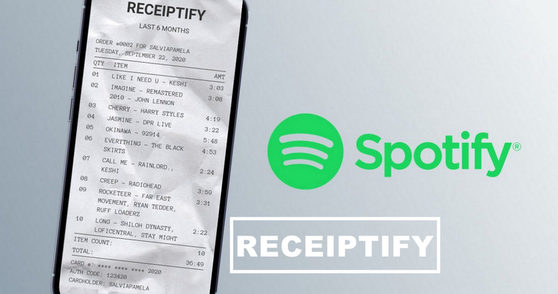 Spotify Receipt