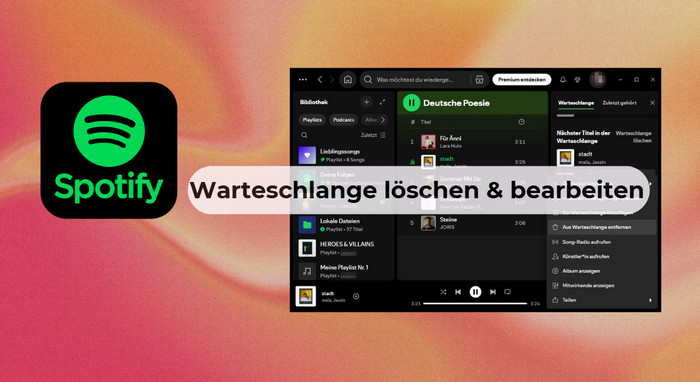Spotify Warteschlange löschen