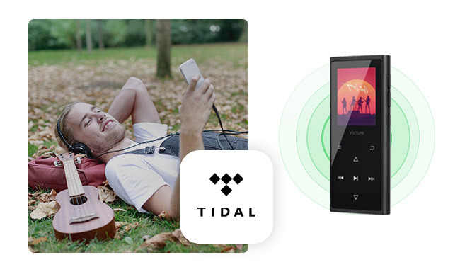 Tidal Musik auf den MP3-Player