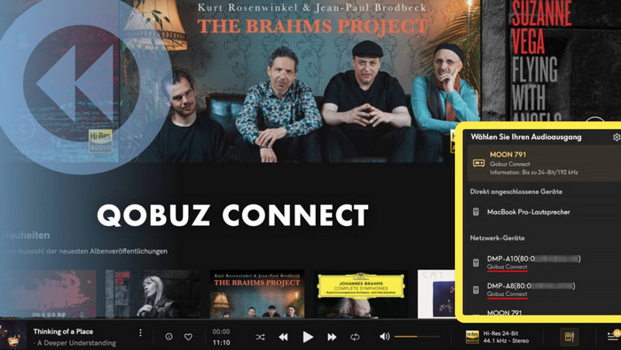 Wie funktioniert Qobuz Connect