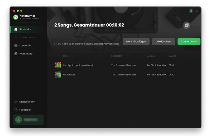 Download starten