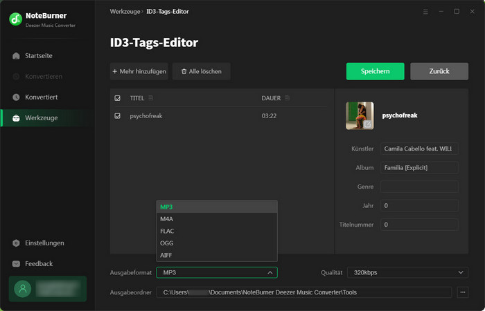 ID3-Tags bearbeiten