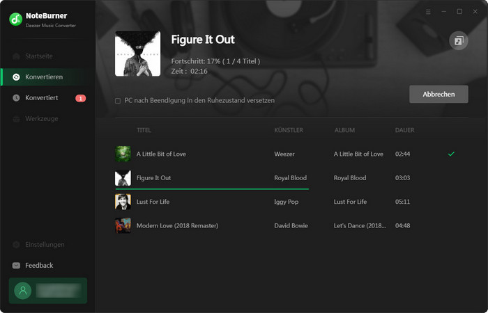 Downloads checken