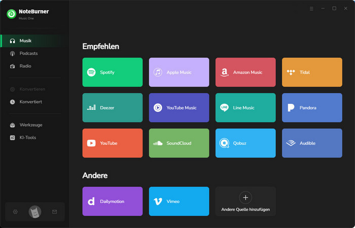NoteBurner Qobuz Downloader